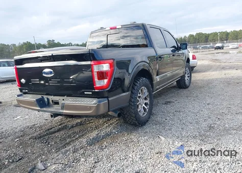 2021 Ford F-150 King Ranch из США, поврежденный, VIN 1FTEW1C81MFB01093
